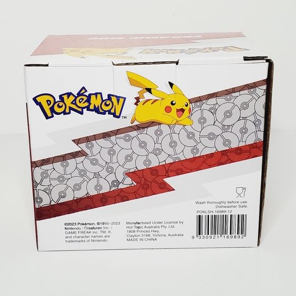 Pokemon Pokeball Ceramic Mug In Box - Picture 3 of 5